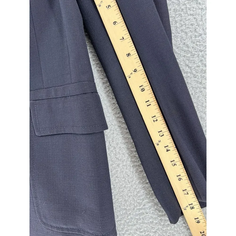 Hart Schaffner Marx Blazer 40R Jack Nicklaus Sports Coat Blue Knit Emblem‎ READ